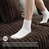 image:imageSignature Design by Ashley MidnightMadness Jumbo Corduroy Chair and a HalfBrown