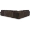 image:imageSignature Design by Ashley MidnightMadness Jumbo Corduroy Chair and a HalfBrown
