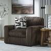 image:imageSignature Design by Ashley MidnightMadness Jumbo Corduroy Chair and a HalfBrown