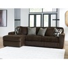image:imageSignature Design by Ashley MidnightMadness Jumbo Corduroy Chair and a HalfBrown