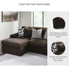 image:imageSignature Design by Ashley MidnightMadness Jumbo Corduroy Chair and a HalfBrown