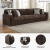 image:imageSignature Design by Ashley MidnightMadness Jumbo Corduroy Chair and a HalfBrown
