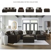 image:imageSignature Design by Ashley MidnightMadness Jumbo Corduroy Chair and a HalfBrown