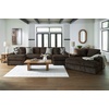 image:imageSignature Design by Ashley MidnightMadness Jumbo Corduroy Chair and a HalfBrown