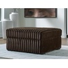 image:imageSignature Design by Ashley MidnightMadness Jumbo Corduroy Chair and a HalfBrown