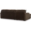 image:imageSignature Design by Ashley MidnightMadness Jumbo Corduroy Chair and a HalfBrown