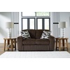 image:imageSignature Design by Ashley MidnightMadness Jumbo Corduroy Chair and a HalfBrown