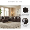 image:imageSignature Design by Ashley MidnightMadness Jumbo Corduroy Chair and a HalfBrown