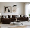 image:imageSignature Design by Ashley MidnightMadness Jumbo Corduroy Chair and a HalfBrown
