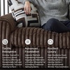 image:imageSignature Design by Ashley MidnightMadness Jumbo Corduroy Chair and a HalfBrown
