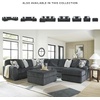 image:imageSignature Design by Ashley MidnightMadness Jumbo Corduroy Chair and a HalfGrey