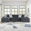 image:imageSignature Design by Ashley MidnightMadness Jumbo Corduroy Chair and a HalfGrey