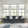 image:imageSignature Design by Ashley MidnightMadness Jumbo Corduroy Chair and a HalfGrey