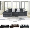 image:imageSignature Design by Ashley MidnightMadness Jumbo Corduroy Chair and a HalfGrey