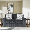 image:imageSignature Design by Ashley MidnightMadness Jumbo Corduroy Chair and a HalfGrey