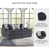 image:imageSignature Design by Ashley MidnightMadness Jumbo Corduroy Chair and a HalfGrey