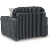 image:imageSignature Design by Ashley MidnightMadness Jumbo Corduroy Chair and a HalfGrey