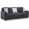 image:imageSignature Design by Ashley MidnightMadness Jumbo Corduroy Chair and a HalfGrey