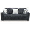 image:imageSignature Design by Ashley MidnightMadness Jumbo Corduroy Chair and a HalfGrey