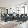 image:imageSignature Design by Ashley MidnightMadness Jumbo Corduroy Chair and a HalfGrey