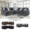 image:imageSignature Design by Ashley MidnightMadness Jumbo Corduroy Chair and a HalfGrey