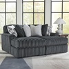 image:imageSignature Design by Ashley MidnightMadness Jumbo Corduroy Chair and a HalfGrey