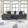 image:imageSignature Design by Ashley MidnightMadness Jumbo Corduroy Chair and a HalfGrey
