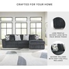 image:imageSignature Design by Ashley MidnightMadness Jumbo Corduroy Chair and a HalfGrey