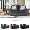 image:imageSignature Design by Ashley MidnightMadness Jumbo Corduroy Chair and a HalfGrey