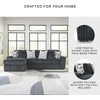image:imageSignature Design by Ashley MidnightMadness Jumbo Corduroy Chair and a HalfGrey
