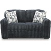 image:imageSignature Design by Ashley MidnightMadness Jumbo Corduroy Chair and a HalfGrey