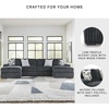 image:imageSignature Design by Ashley MidnightMadness Jumbo Corduroy Chair and a HalfGrey