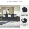 image:imageSignature Design by Ashley MidnightMadness Jumbo Corduroy Chair and a HalfGrey