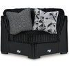 image:imageSignature Design by Ashley MidnightMadness Jumbo Corduroy Chair and a HalfOnyx