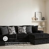 image:imageSignature Design by Ashley MidnightMadness Jumbo Corduroy Chair and a HalfOnyx