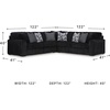 image:imageSignature Design by Ashley MidnightMadness Jumbo Corduroy Chair and a HalfOnyx