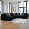 image:imageSignature Design by Ashley MidnightMadness Jumbo Corduroy Chair and a HalfOnyx