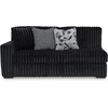 image:imageSignature Design by Ashley MidnightMadness Jumbo Corduroy Chair and a HalfOnyx