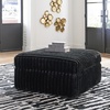 image:imageSignature Design by Ashley MidnightMadness Jumbo Corduroy Chair and a HalfOnyx