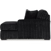 image:imageSignature Design by Ashley MidnightMadness Jumbo Corduroy Chair and a HalfOnyx