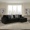 image:imageSignature Design by Ashley MidnightMadness Jumbo Corduroy Chair and a HalfOnyx
