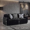 image:imageSignature Design by Ashley MidnightMadness Jumbo Corduroy Chair and a HalfOnyx