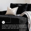 image:imageSignature Design by Ashley MidnightMadness Jumbo Corduroy Chair and a HalfOnyx
