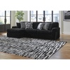 image:imageSignature Design by Ashley MidnightMadness Jumbo Corduroy Chair and a HalfOnyx