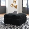 image:imageSignature Design by Ashley MidnightMadness Jumbo Corduroy Chair and a HalfOnyx