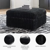 image:imageSignature Design by Ashley MidnightMadness Jumbo Corduroy Chair and a HalfOnyx
