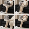 image:imageSignature Design by Ashley MidnightMadness Jumbo Corduroy Chair and a HalfOnyx
