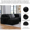 image:imageSignature Design by Ashley MidnightMadness Jumbo Corduroy Chair and a HalfOnyx