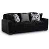 image:imageSignature Design by Ashley MidnightMadness Jumbo Corduroy Chair and a HalfOnyx