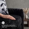 image:imageSignature Design by Ashley MidnightMadness Jumbo Corduroy Chair and a HalfOnyx